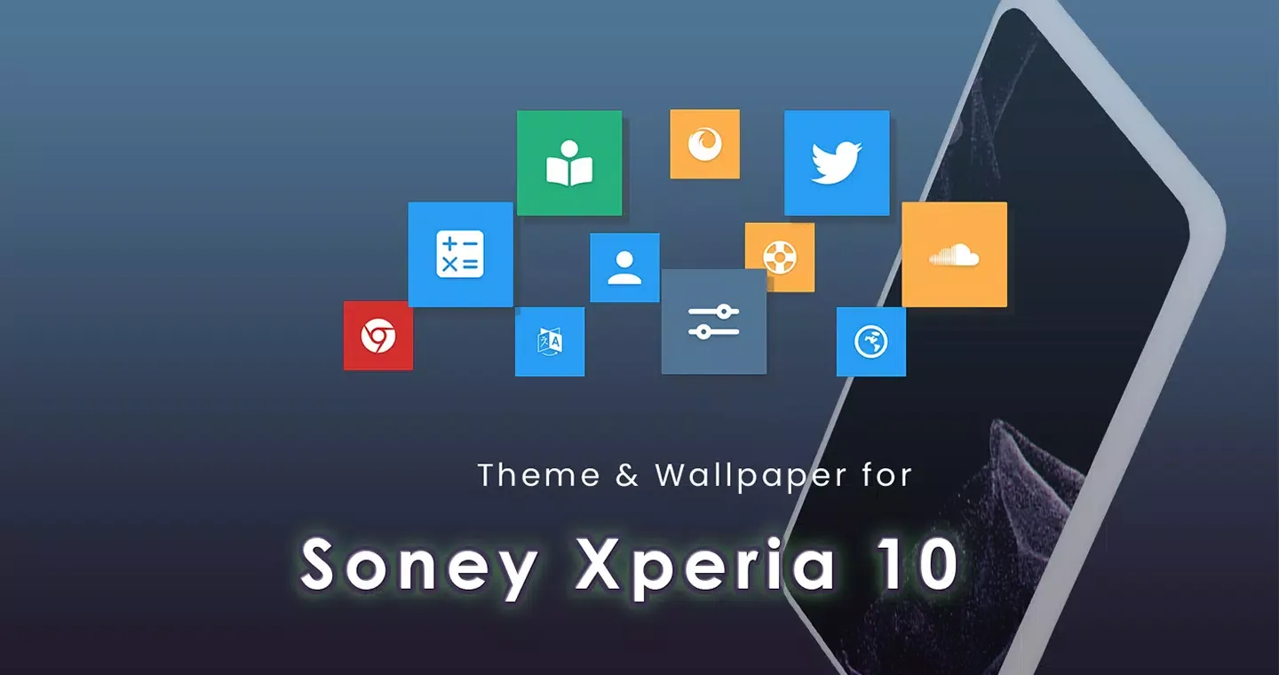 Sony Xperia 10 Theme Screenshots