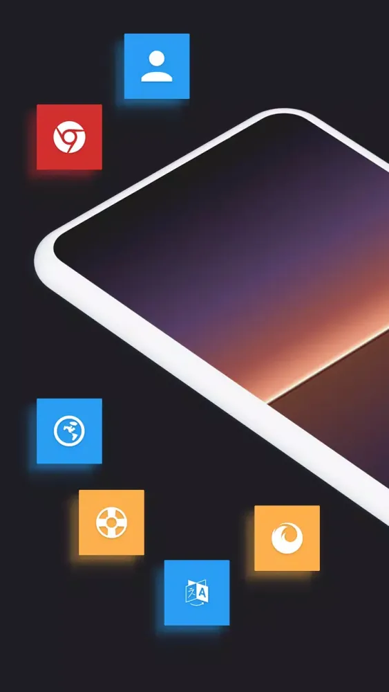 Sony Xperia 10 Theme Screenshots