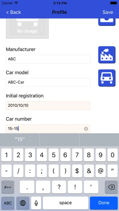 Business Vehicle Control SYNC Ekran Görüntüleri