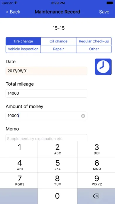 Business Vehicle Control SYNC Ekran Görüntüleri