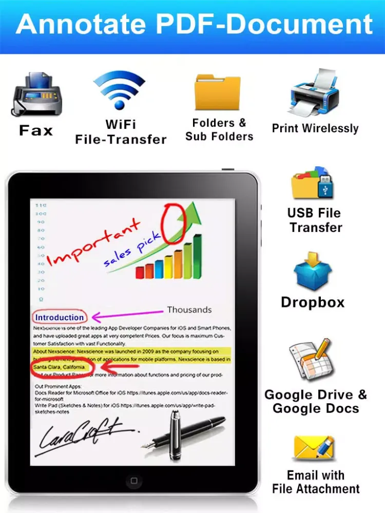 تصاویر Office Documents Reader - Microsoft Office Edition iPad 