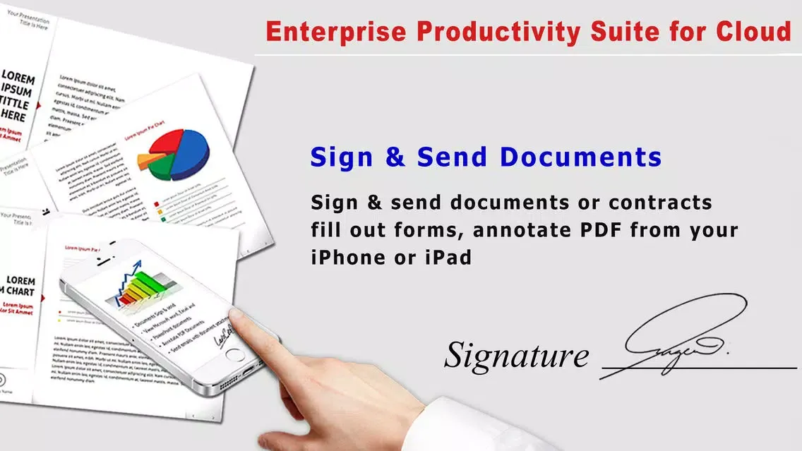 Zrzuty ekranu Enterprise Productivity Suite for Cloud