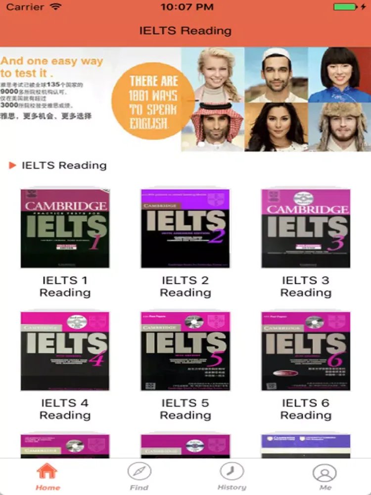 Tangkapan layar IELTS Reading Practise(No Ad) iPad 