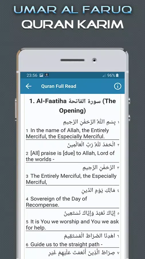 Capturas de pantalla de Quran Majeed Umar Al Faruq