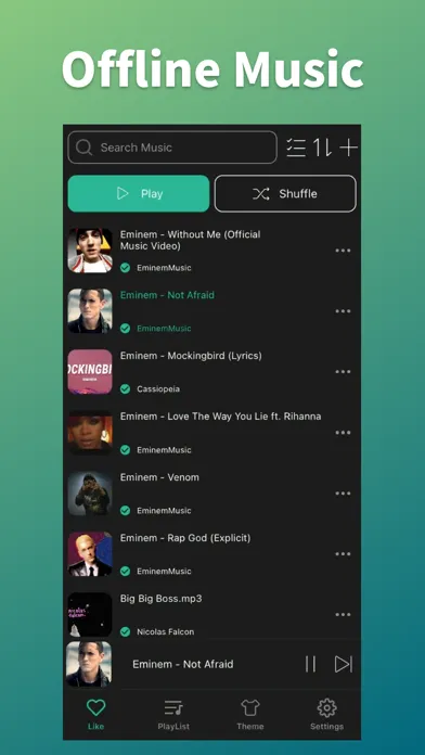 تصاویر Offline Music Player:Mp3&Video