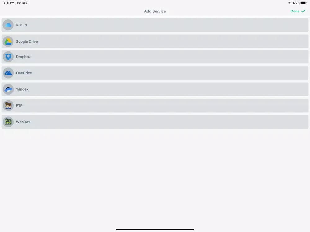 Capturas de pantalla de TOM Offline Music Cloud Player iPad 