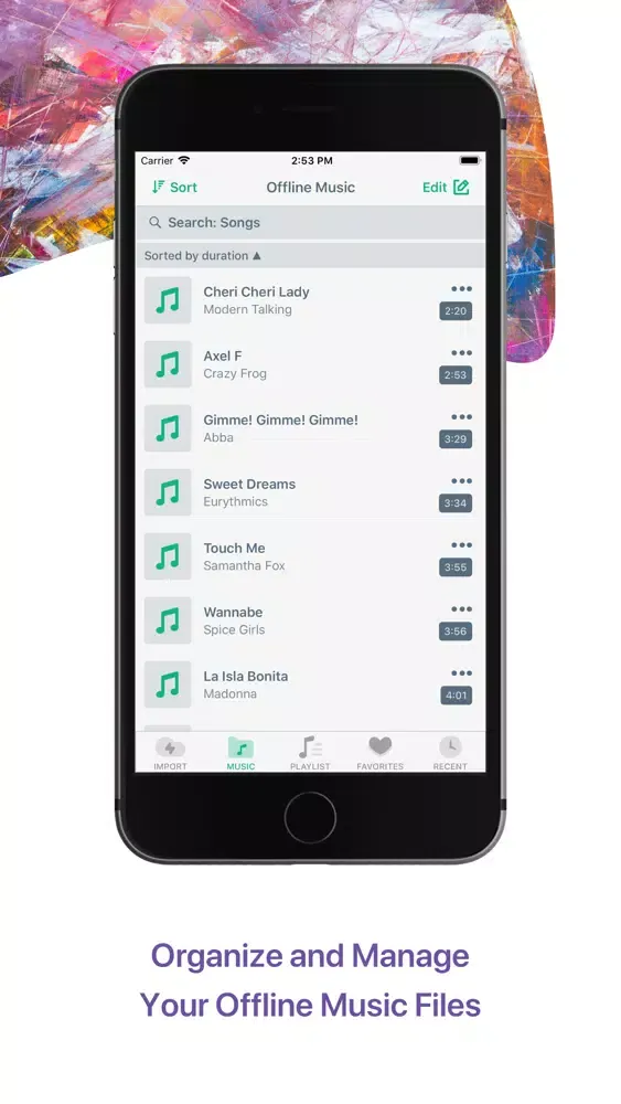 Capturas de pantalla de TOM Offline Music Cloud Player