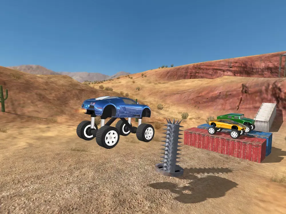 Tangkapan skrin Ultra Racing driving car games iPad 