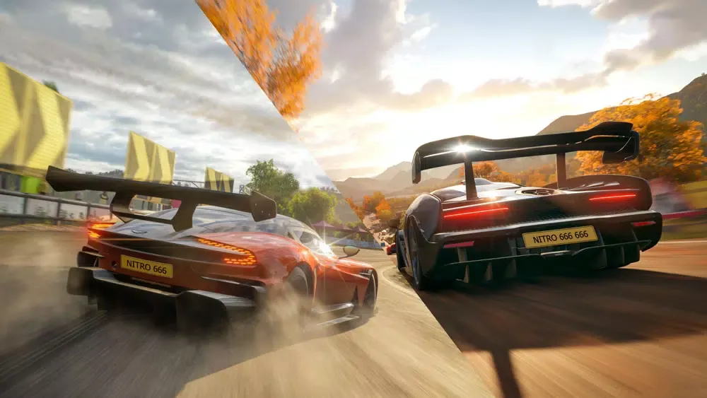 Tangkapan skrin Ultra Racing driving car games