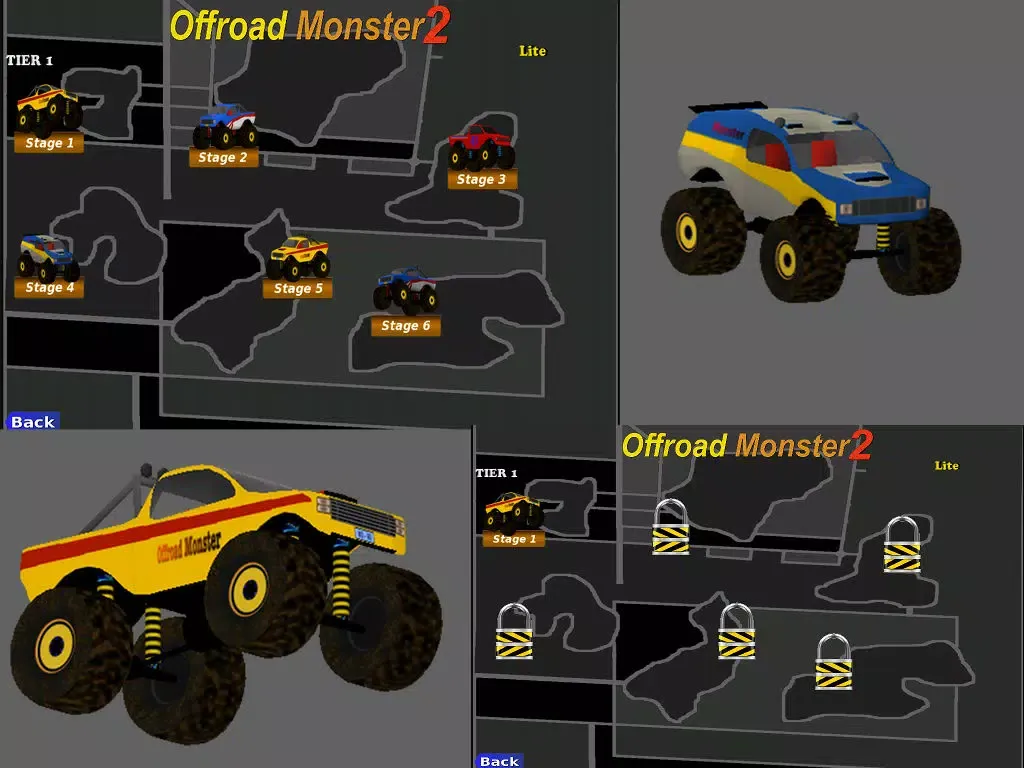 Capturas de pantalla de Offroad Monster 2 Lite iPad 