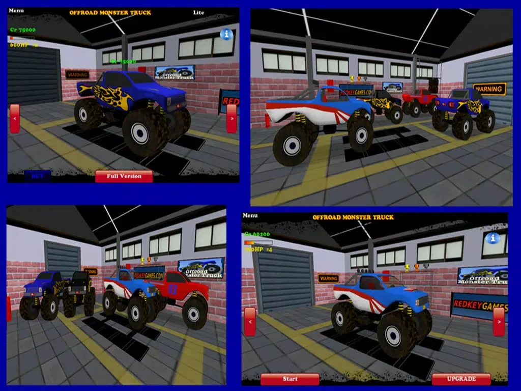 Captures d'écran de Offroad Monster Truck Lite iPad 