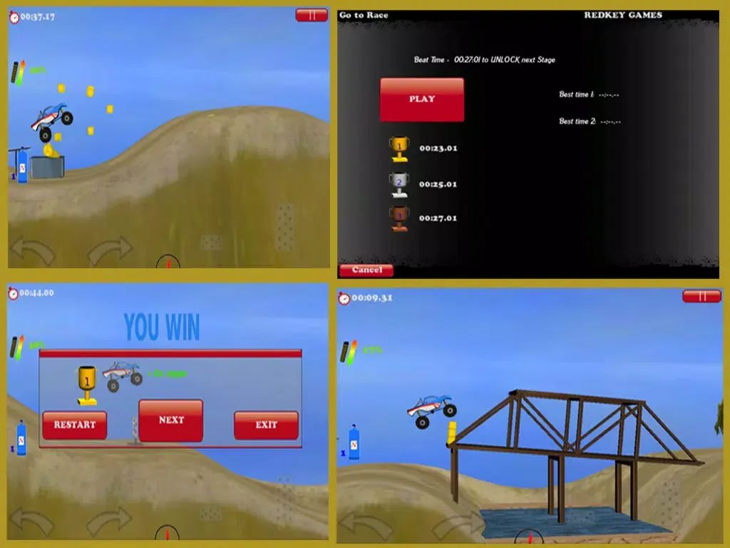 Captures d'écran de Offroad Monster Truck Lite iPad 