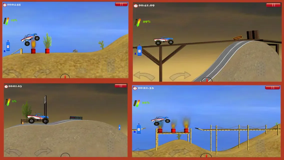 Captures d'écran de Offroad Monster Truck Lite