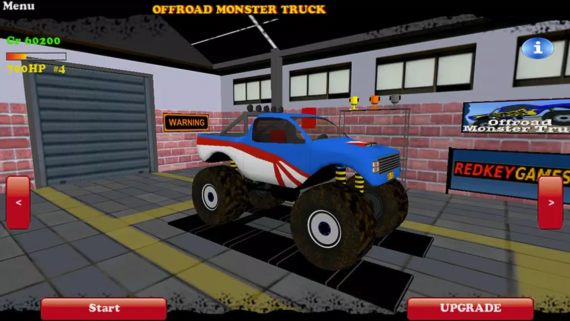 Captures d'écran de Offroad Monster Truck Lite