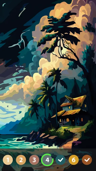 Oil Painting Paint by Number Ekran Görüntüleri