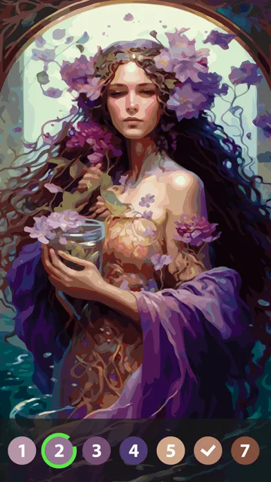 Oil Painting Paint by Number Ekran Görüntüleri