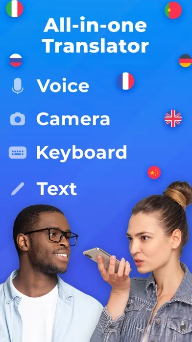 Capturas de tela do OkTalk: Keyboard Translator