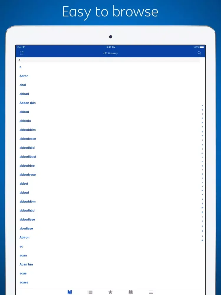 صور Old English - English Dictionary iPad 