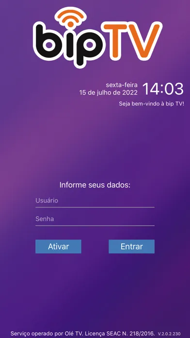 Capturas de pantalla de Bip TV