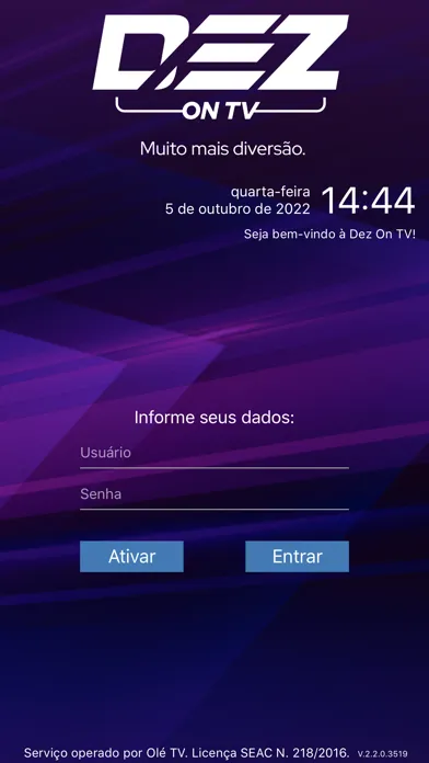 Ảnh chụp màn hình của Dez On TV