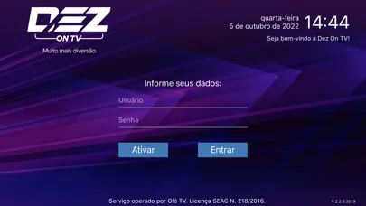 Ảnh chụp màn hình của Dez On TV