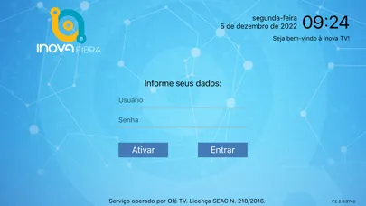 Inova Fibra TV应用截图
