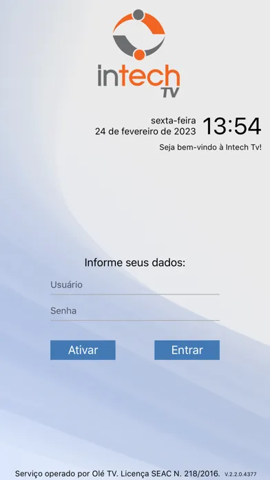 Intech Tv سکرین شاٹس
