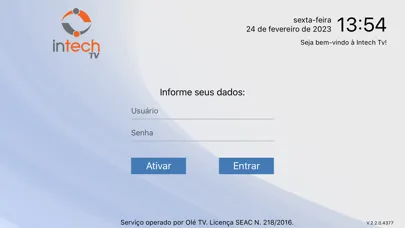 Intech Tv سکرین شاٹس
