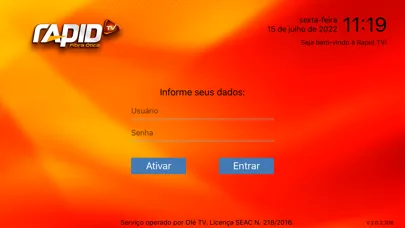Screenshot di Rapid TV