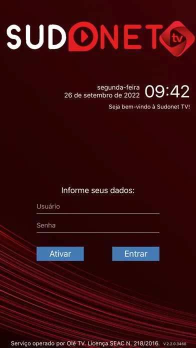 Capturas de pantalla de Sudonet TV