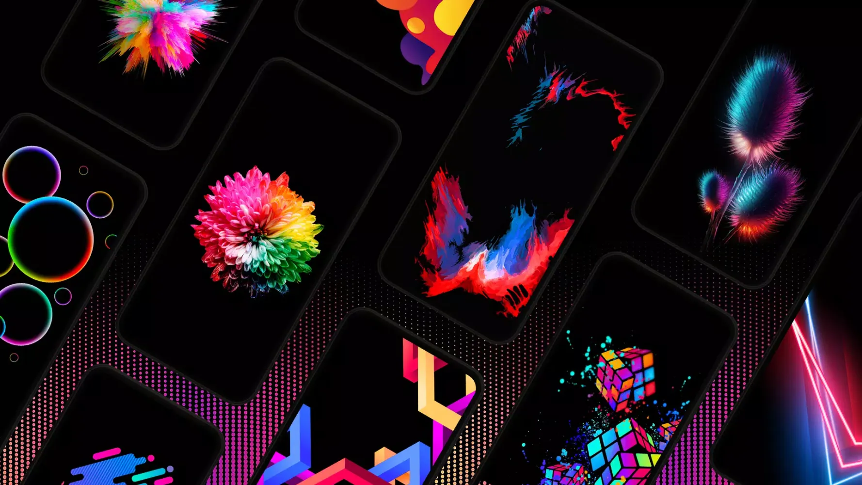 Скриншоты OLED Wallpapers 4K