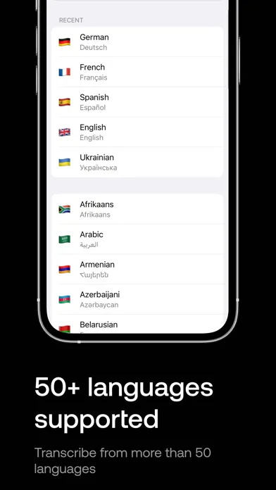 Transcribe voice to text - Pro سکرین شاٹس