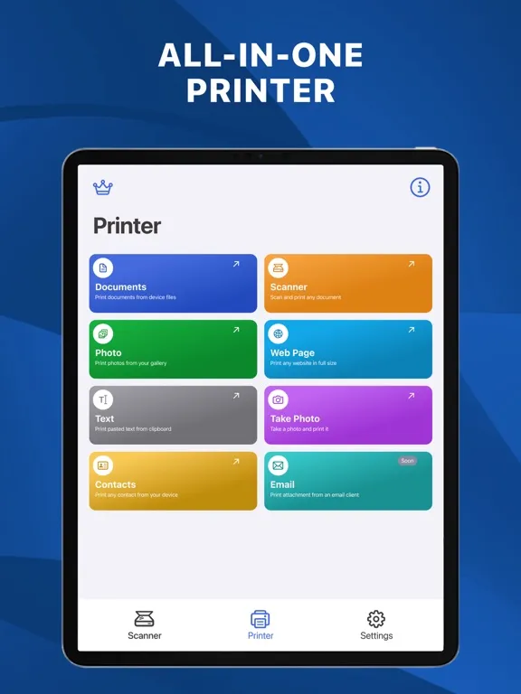 Captures d'écran de Air Printer App: Smart Print iPad 