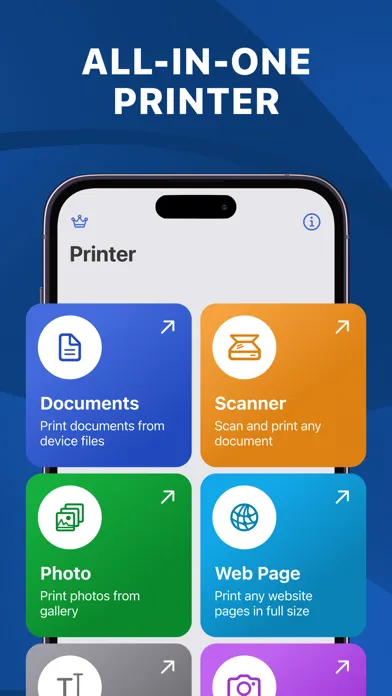 Captures d'écran de Air Printer App: Smart Print