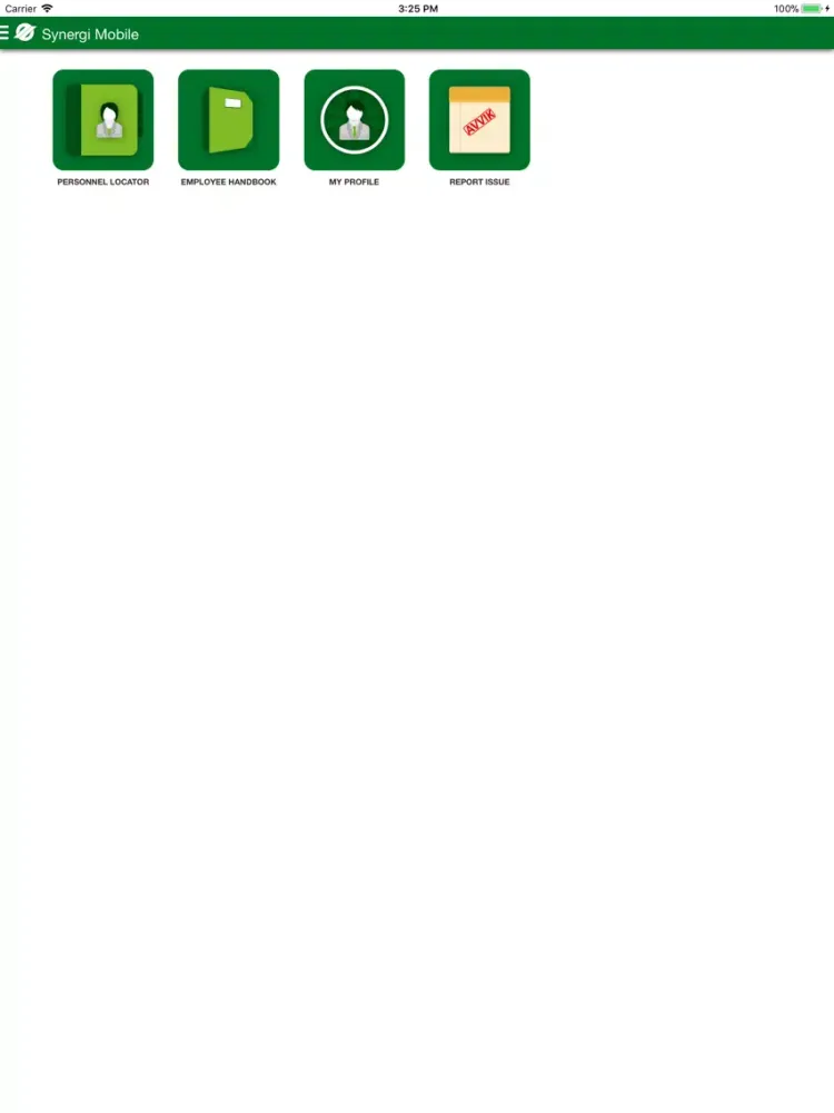 Capturas de pantalla de Synergi Mobil iPad 