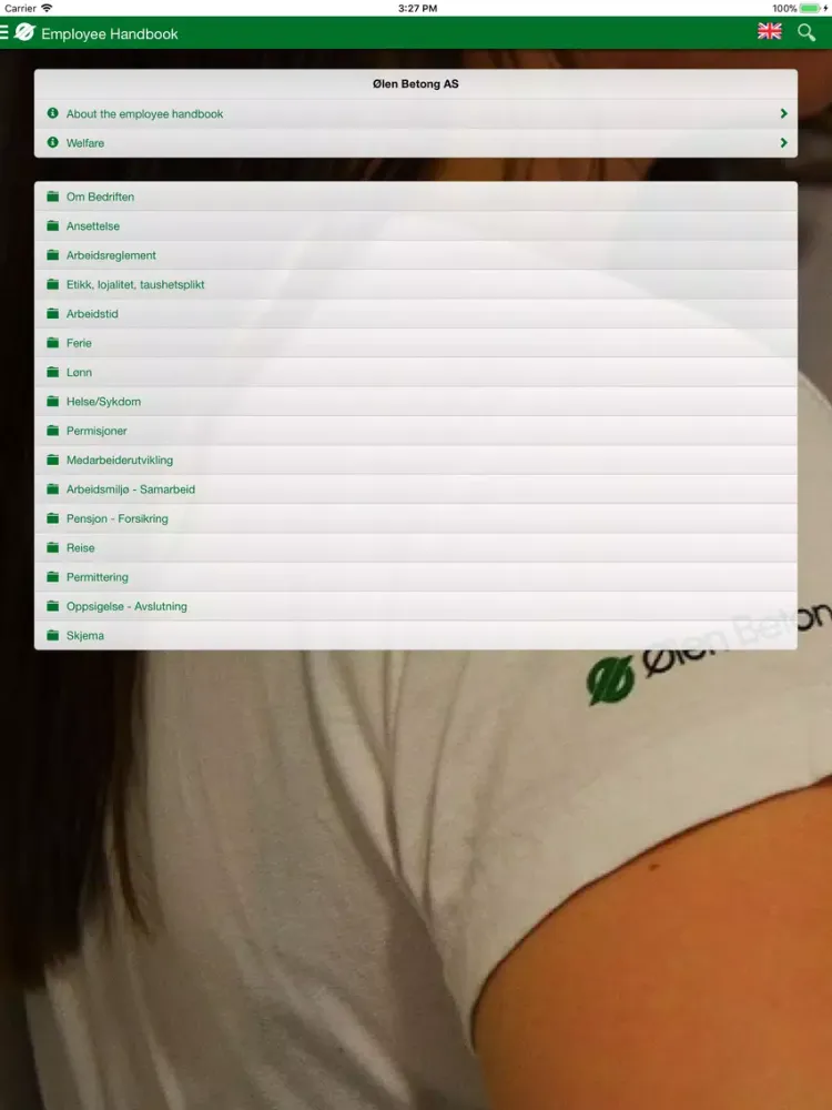 Capturas de pantalla de Synergi Mobil iPad 