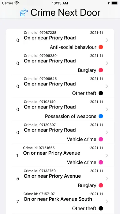 Captures d'écran de Crime Nextdoor Pro