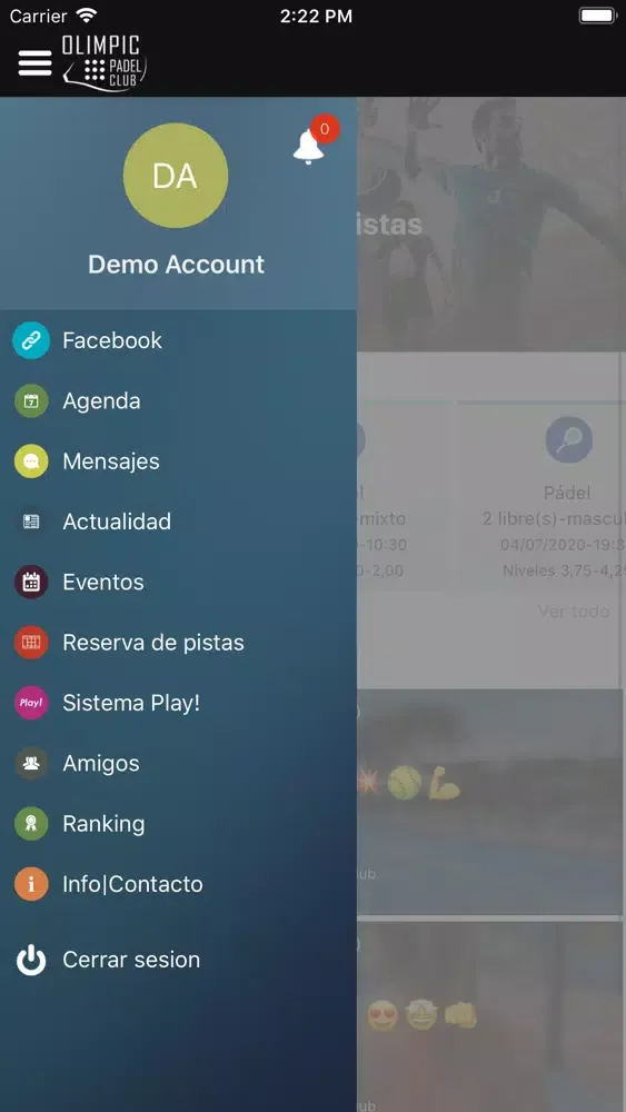 Olimpic Padel Club Screenshots