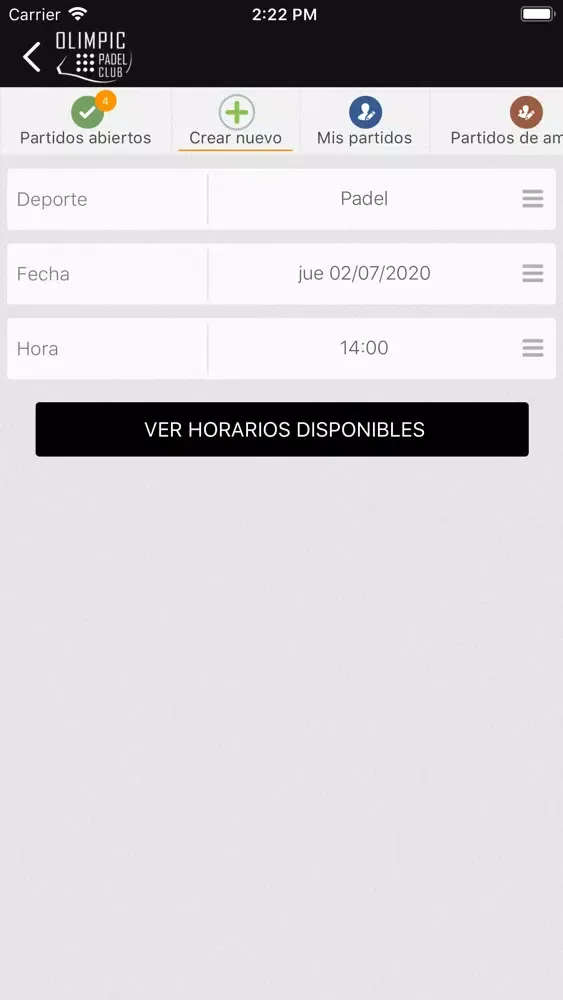 Olimpic Padel Club Screenshots