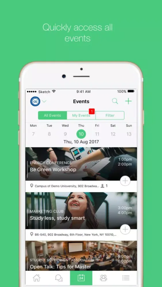WUSTL Olin Business School Screenshots
