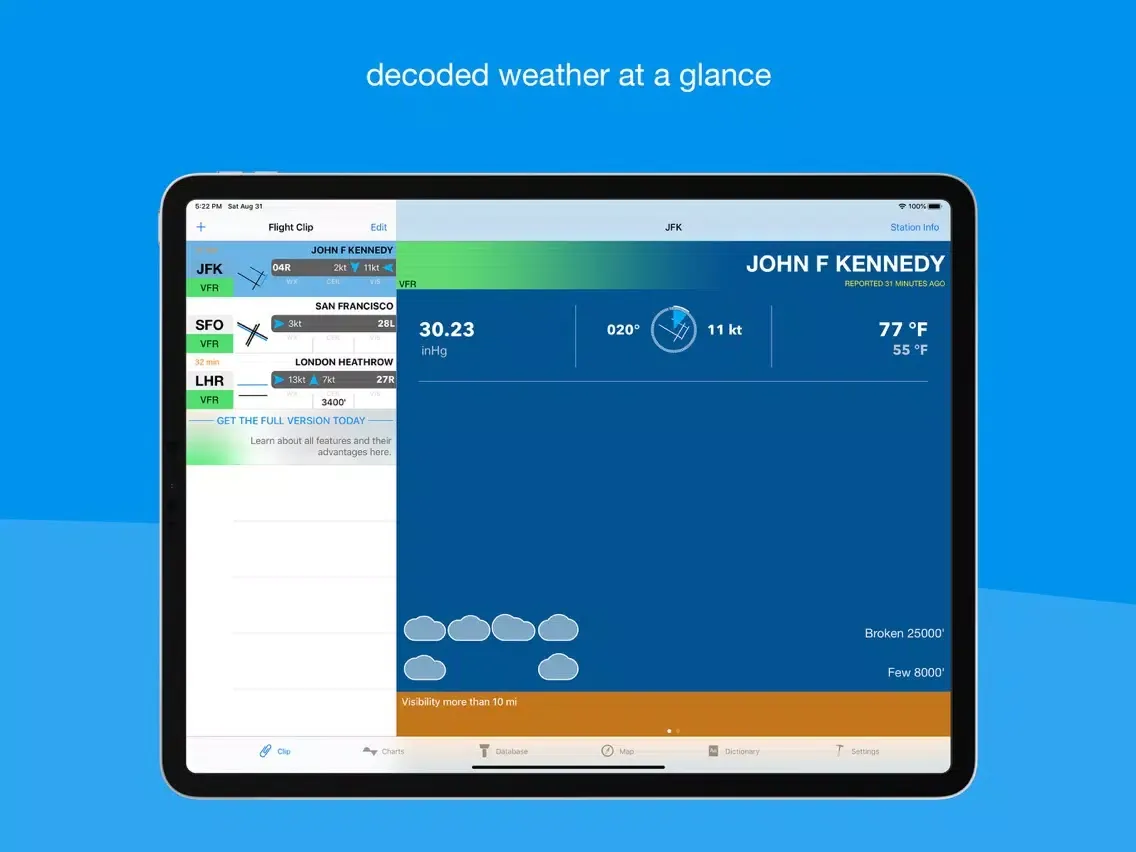 Capturas de pantalla de StationWeather Lite iPad 