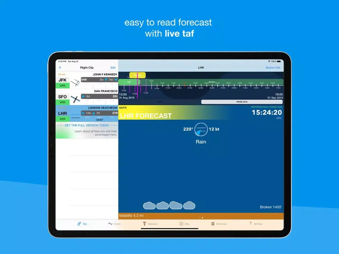 Capturas de pantalla de StationWeather Lite iPad 