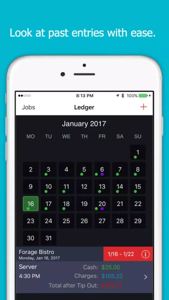 Tip'd: Smart Tip Tracker Screenshots