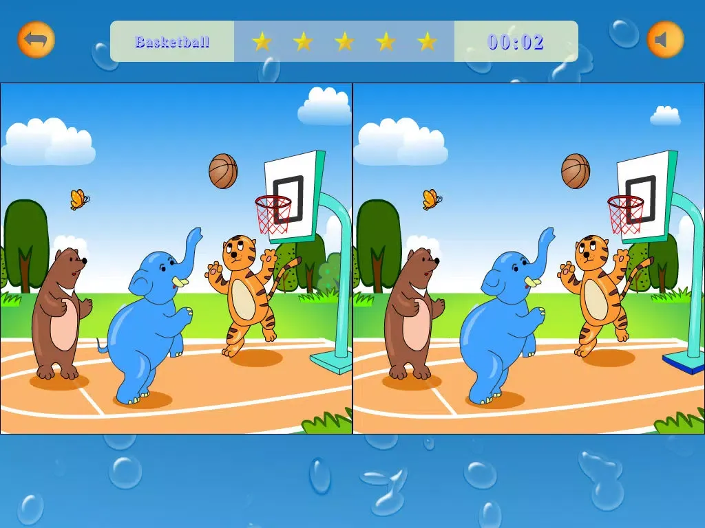 Find differences: animal sports iPad 应用截图