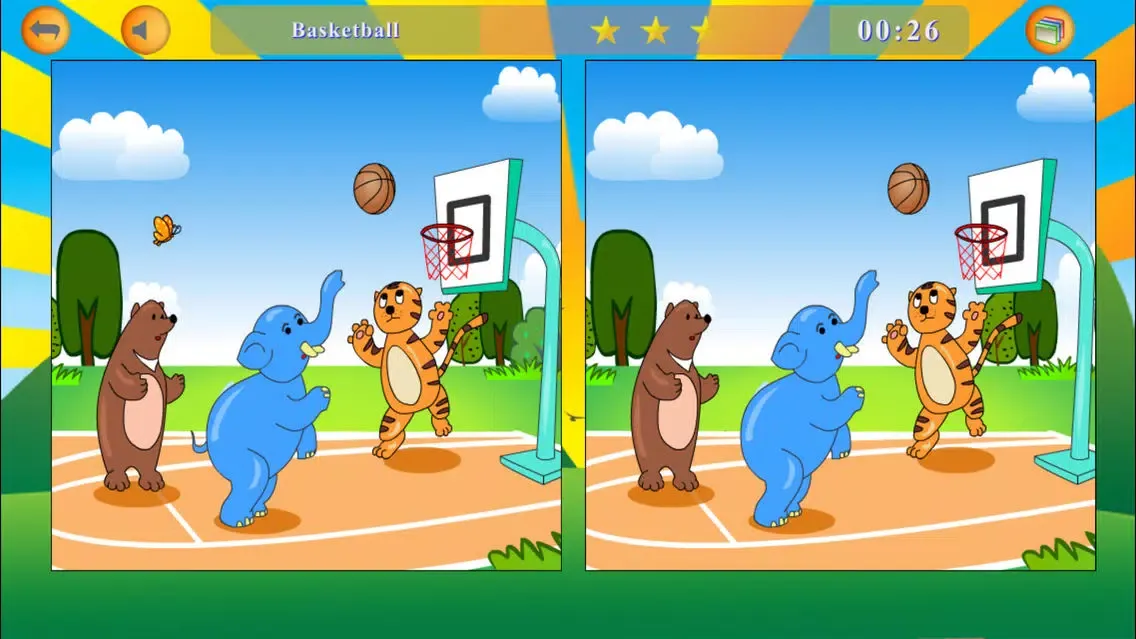 Find differences: animal sports应用截图