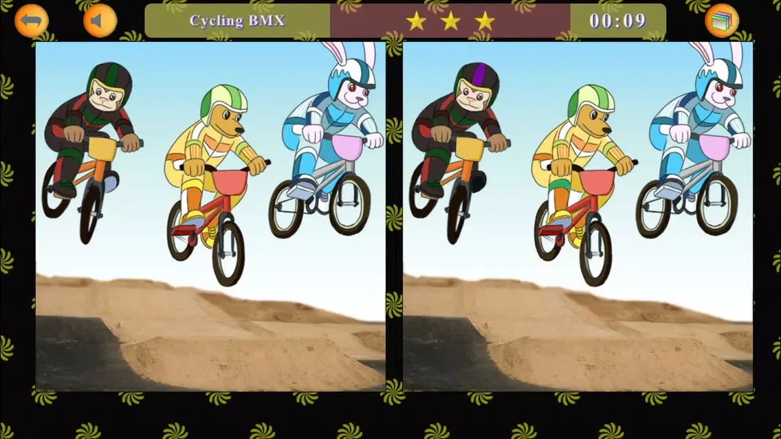 Find differences: animal sports应用截图
