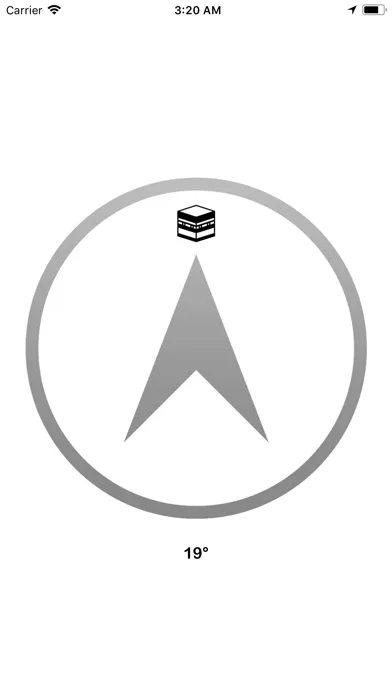 Captures d'écran de Qibla °