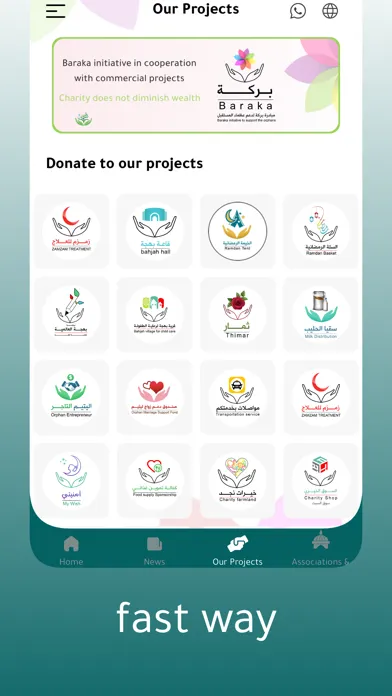 Zrzuty ekranu Bahjah Association for Orphans