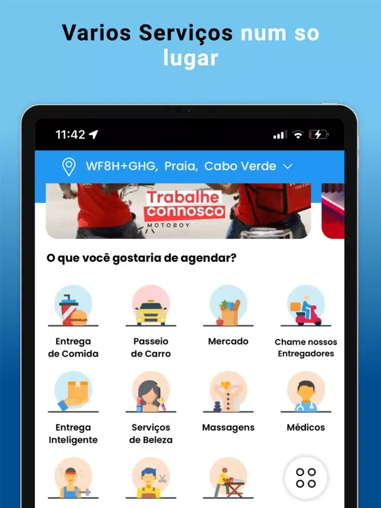 Capturas de pantalla de Pagam - Taxi, Entregas, Comida iPad 