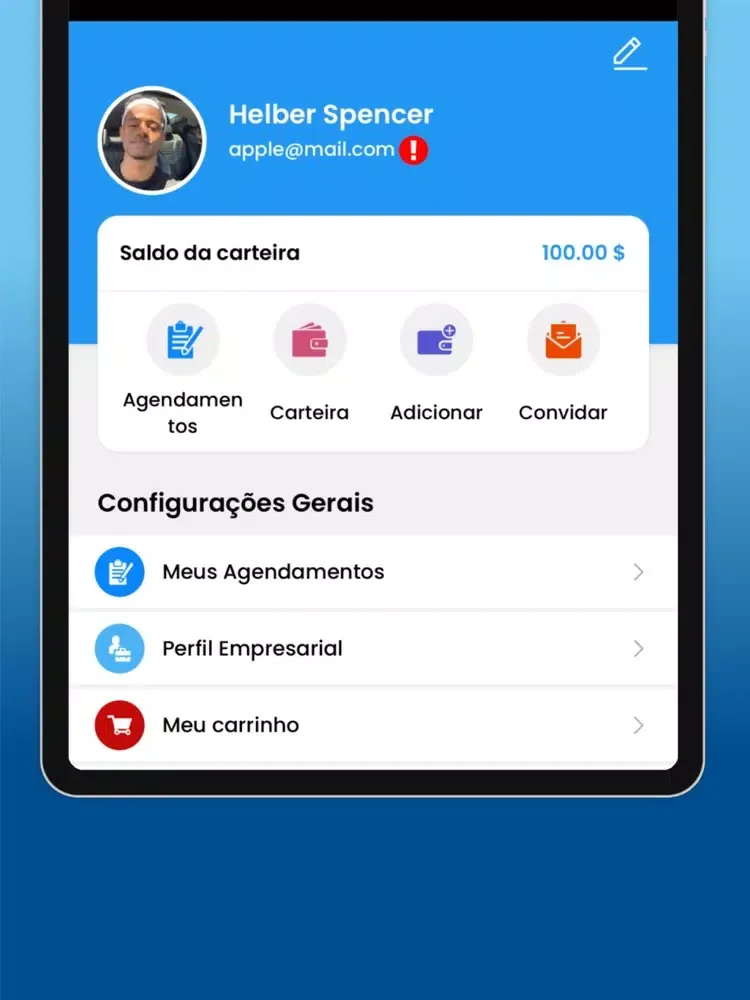 Capturas de pantalla de Pagam - Taxi, Entregas, Comida iPad 